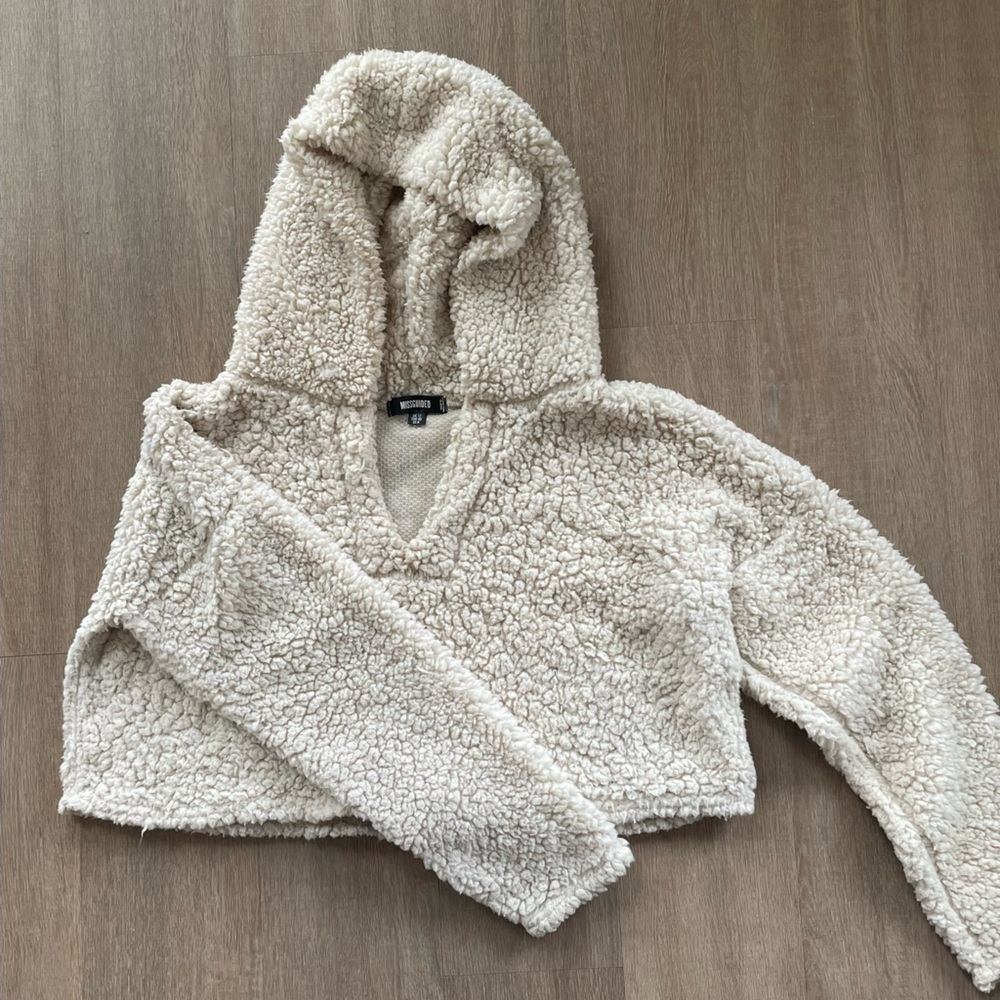Cozy Cream Sherpa Hoodie
